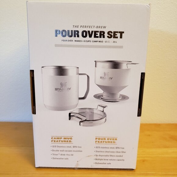 Stanley Pour Over Set - 12oz Insulated Stainless Steel Camp Mug - Picture 4 of 10